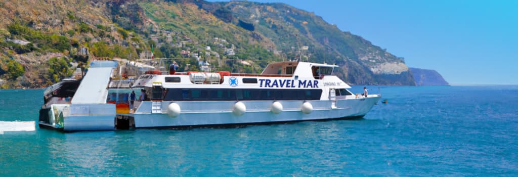 Travelmar ferry at sea