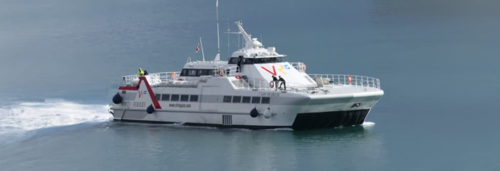 Virtu Ferries ferry at sea